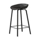 Nordic Design Bucket Low Back Stools for Home Plastic Counter Stool with Metal Legs Clearhalo 'Bar Furniture' 'Bar Stools' 'bar_stools' 'furn' 'furn_bar_stools' 'Furniture' 'furniture_bar_stools' 'Kitchen & Dining Furniture' 1200x1200_c21e2ff6-27ee-4661-ac4c-0dc91eca4386