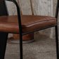 Industrial Style Leather Dining Chairs Open Back Upholstered Dining Side Chairs Clearhalo ' kitchen&dining_furn' 'Dining Chairs' 'Dining Tables & Seating' 'dining_chair' 'furn' 'furn_dining_chair' 'Furniture' 'furniture_dining_chair' 'Kitchen & Dining Furniture' 'kitchen' 1200x1200_c2209d1c-b7fe-4842-aea7-84b8f80c4689