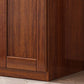 Traditional Walnut Solid Wood Wardrobe Freestanding Wardrobe Armoire with Drawers Clearhalo 'Armoires & Wardrobes' 'armoires_wardrobes' 'Bedroom Furniture' 'furn' 'furn_armoires_wardrobes' 'Furniture' 1200x1200_c22120fe-5457-49d1-974a-0cec72016c5e