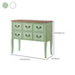 家のための6つのソフトクローズ引き出しが付いたフランスの田舎の保管チェスト