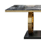 Metal Traditional Luxury Rectangle Indoor Table Sintered Stone Table with Metal Trestle Clearhalo ' dining_table' 'Dining Tables & Seating' 'Dining Tables' 'furn' 'furn_dining_table' 'Furniture' 'furniture_dining_table' 'Kitchen & Dining Furniture' 'kitchen&dining_furn' 'kitchen' 'kitchen_dining_table' 1200x1200_c2222d97-cb4e-4c04-946c-072a0b2db77f