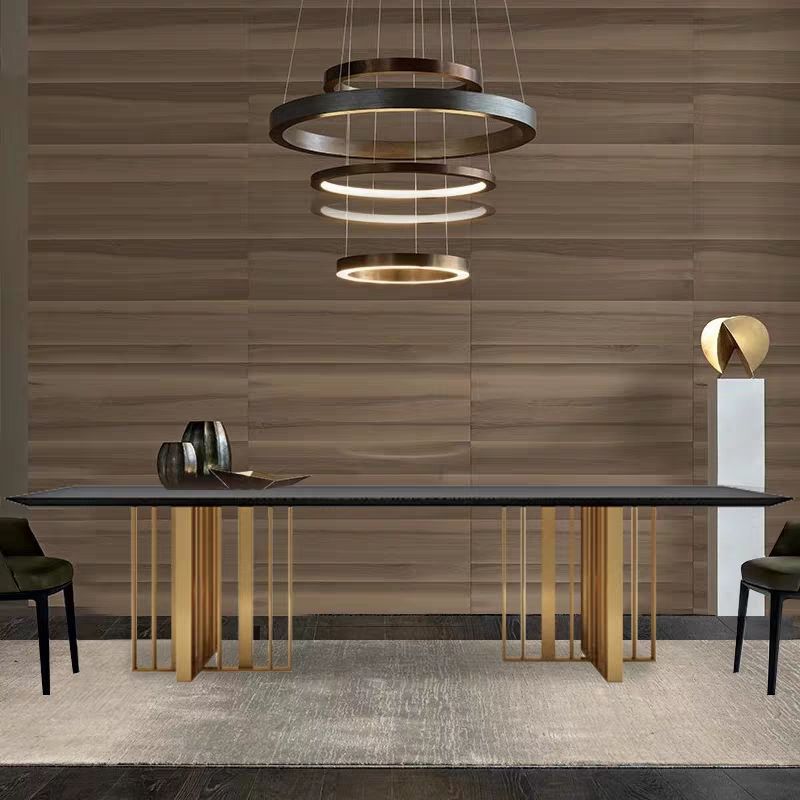 Rectangle Dining Site Table Traditional Luxury Pine Solid Wood Furniture Clearhalo ' dining_table' 'Dining Tables & Seating' 'Dining Tables' 'furn' 'furn_dining_table' 'Furniture' 'furniture_dining_table' 'Kitchen & Dining Furniture' 'kitchen&dining_furn' 'kitchen' 'kitchen_dining_table' 1200x1200_c229d231-aecd-4a05-98dc-37c6a75b5c19