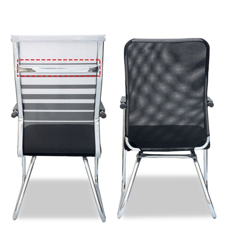 Zeitgenössische Festwaffenstuhl Ergonomic Mid-Back Schreibtischstuhl