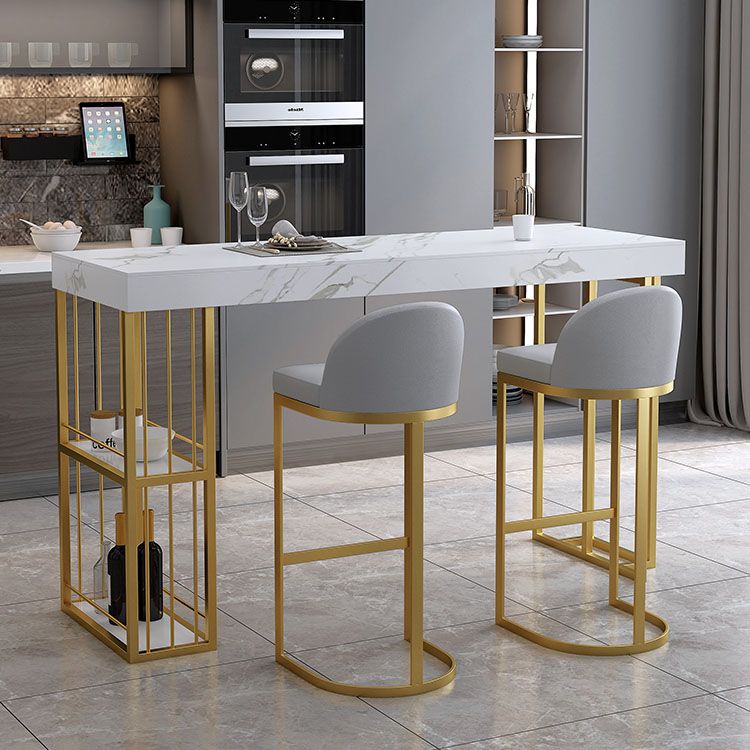 Steinstange Tisch Set Industrial Rechteck 1/2/5 Stück Pubtisch Set Set