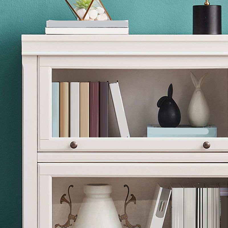 Contemporary Bookshelf With Doors Vertical Bookcase for Office Use Clearhalo 'Bookcases' 'furn' 'furn_bookcases' 'Furniture' 'furniture_bookcases' 'Office Furniture' 1200x1200_c231c786-37dd-4608-bdaf-3840ed98607e