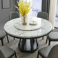 Round Dining Site Table Simplicity Style Marble Furniture with Pedestal Base Clearhalo ' dining_table' 'Dining Tables & Seating' 'Dining Tables' 'furn' 'furn_dining_table' 'Furniture' 'furniture_dining_table' 'Kitchen & Dining Furniture' 'kitchen&dining_furn' 'kitchen' 'kitchen_dining_table' 1200x1200_c23271e8-31e4-49e5-954e-f26dfb1f3654