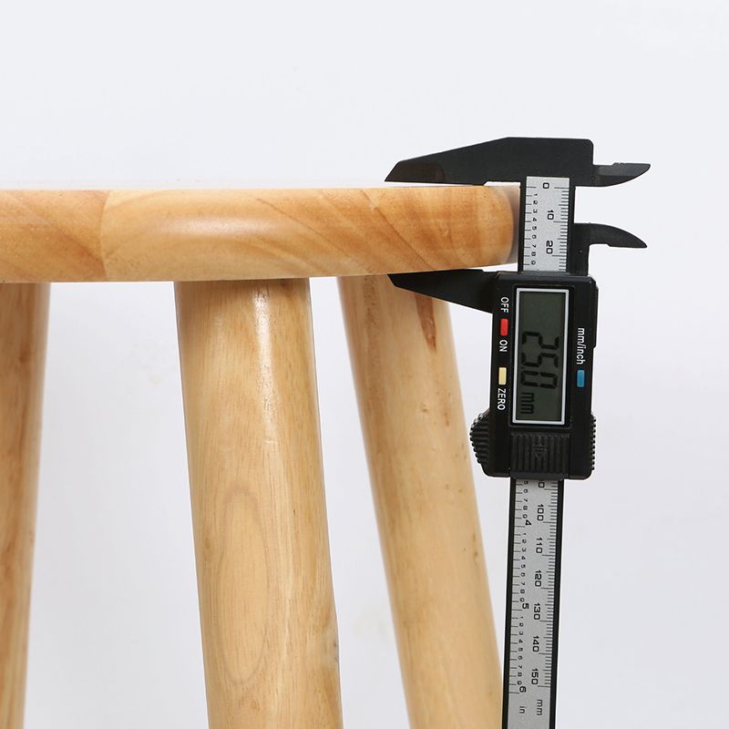 Taburete de barra redonda contemporánea taburete de bar sin respaldo con reposapiés