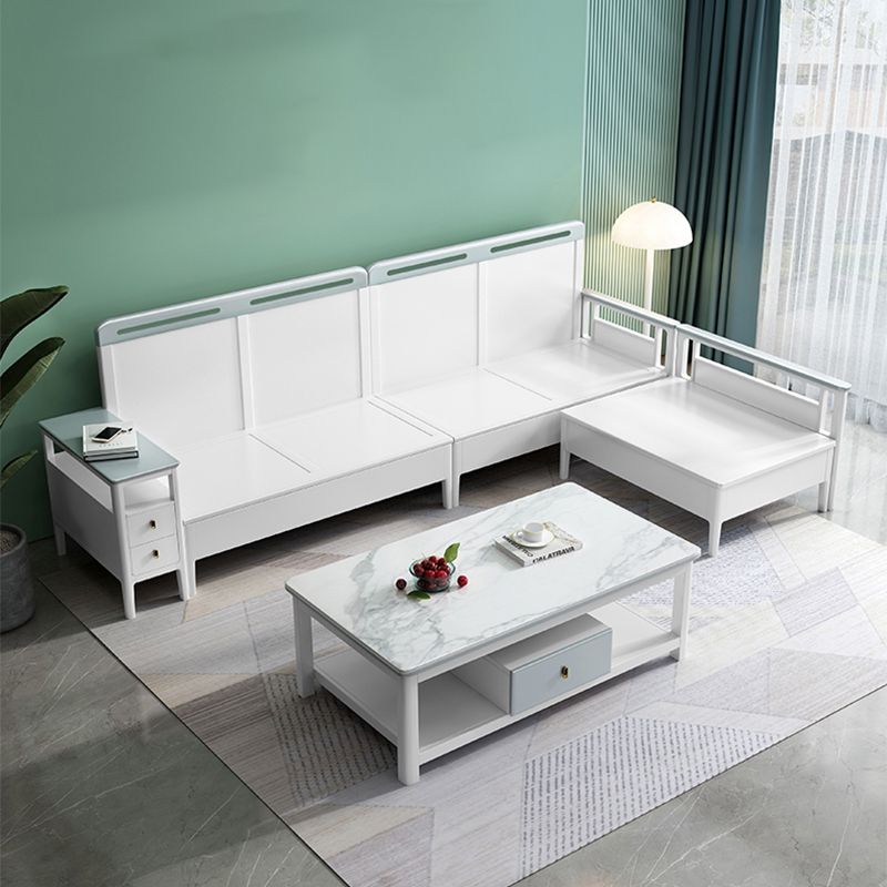 40 "H Contemporary Secal divano tessuto sezionale con cuscini bostol