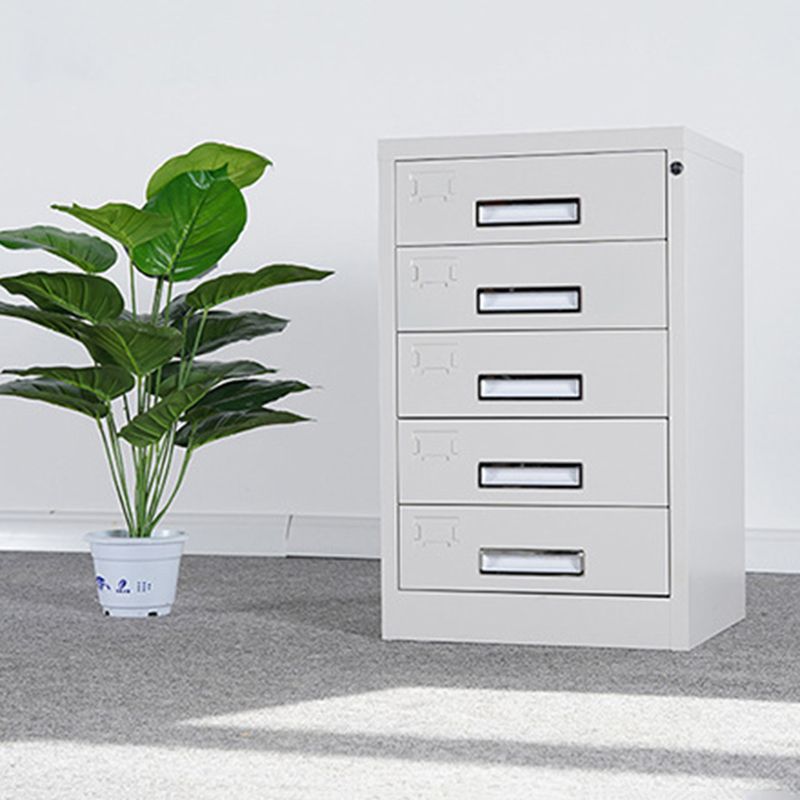 File Cabinet Metal Light Gray Vertical Locking Drawers File Cabinet for Office Clearhalo 'Filing Cabinets' 'filling_cabinets' 'furn' 'furn_filling_cabinets' 'Furniture' 'Office Furniture' 1200x1200_c23b37e9-1a91-451b-8639-237973491efd