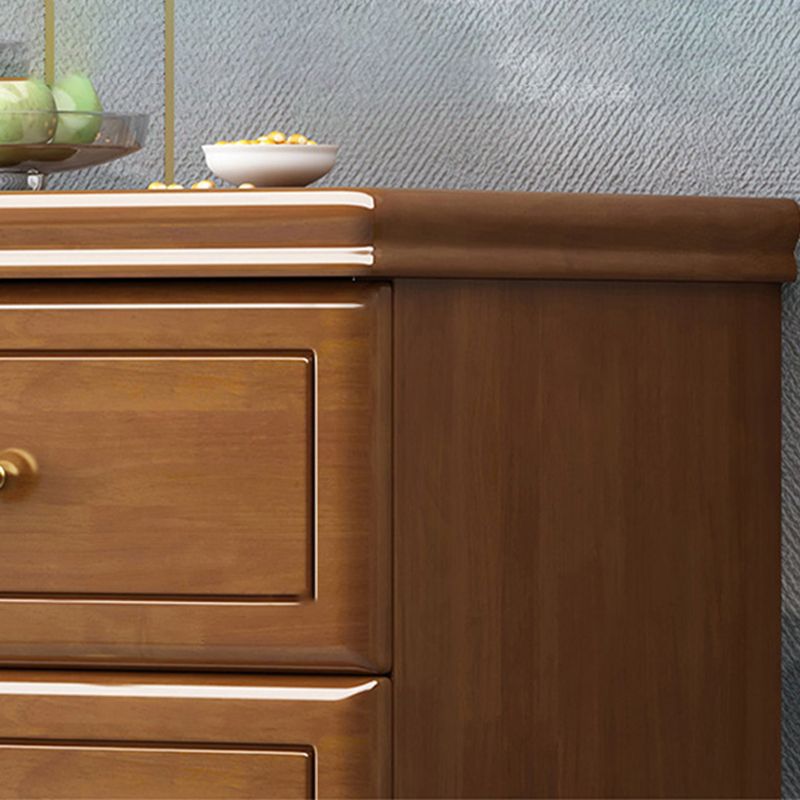 Contemporary Rectangle 1 - Door Standard with Drawer Bar Pulls Chest