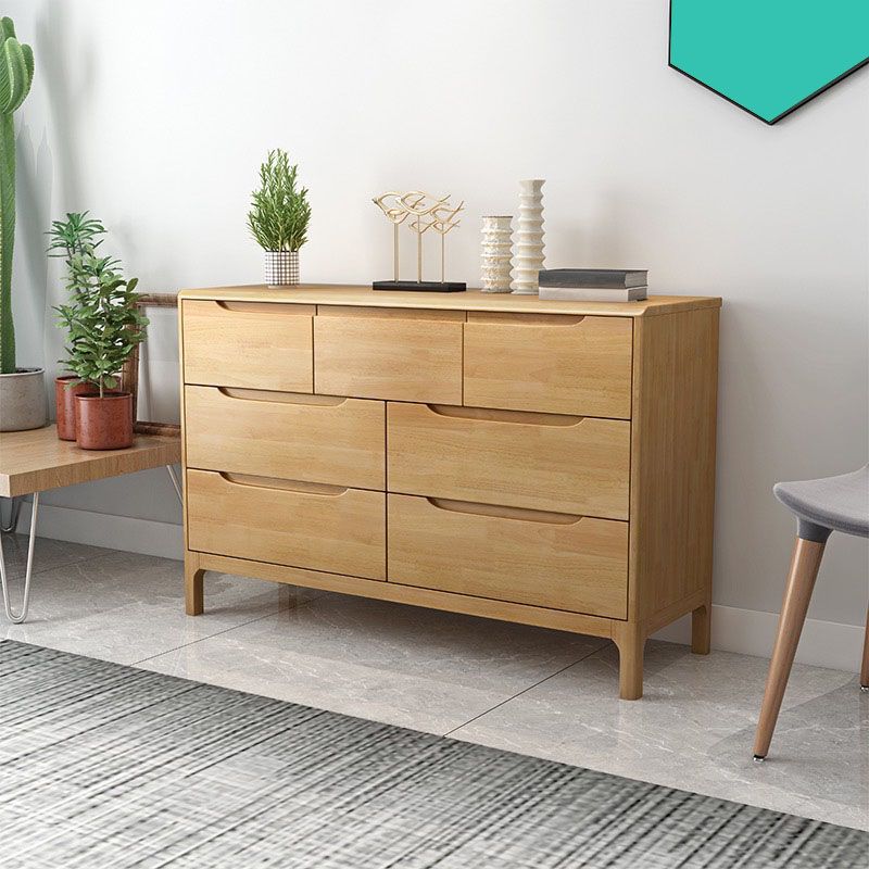 16 Zoll D -Aufbewahrungstruhe Schlafzimmer Massivholz Aufbewahrungstruhe Kommode mit Schubladen