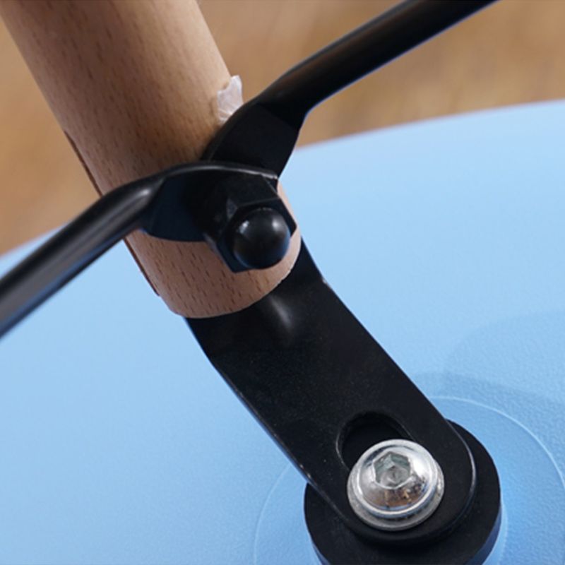 Scandinavian Wood Armless Chair Solid Back Kitchen Dining Room Chair Clearhalo 'Dining Chairs' 'Dining Tables & Seating' 'dining_chair' 'Furniture' 'furniture_dining_chair' 'Kitchen & Dining Furniture' 1200x1200_c2489543-4dd4-4e59-afa7-422550af257f