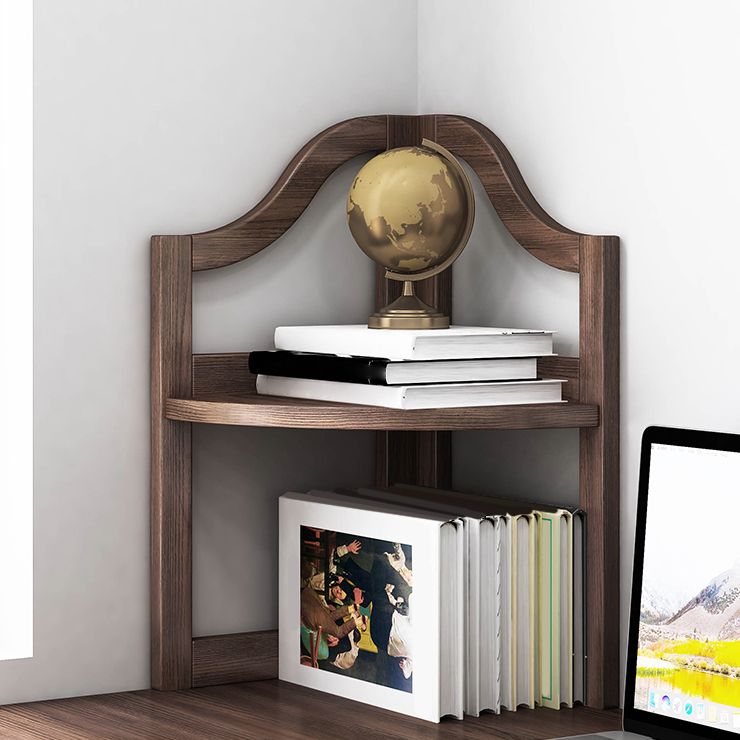 Corner Book Shelf Vertical Modern Shelf Bookcase for Study Room
