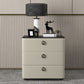 Contemporary Solid Wood Nightstand 23" Tall Night Table with Glass Top Clearhalo 'Bedroom Furniture' 'furn' 'furn_night_stand' 'Furniture' 'night_stand' 'Nightstands' 1200x1200_c24e54bf-6d84-4d98-857a-670254a6bfb3