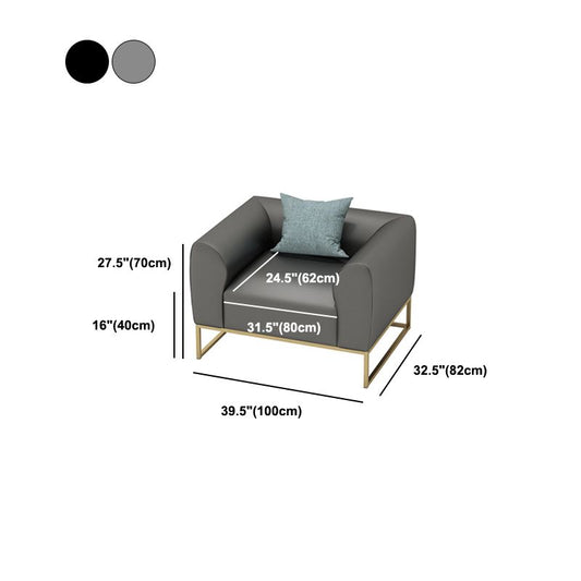 Divano a cornice dorata con cuscino posteriore e braccio di smoking per l'appartamento