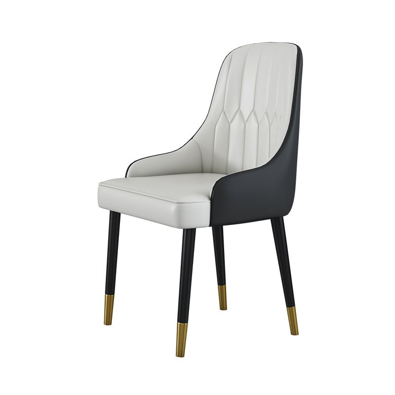 Glam 1/2/4/5 Pieces Iron Dinette Set with Sintered Stone Top Round Dining Table Set Clearhalo 'Dining Room Sets' 'Dining Tables & Seating' 'dining_room_set' 'furn' 'furn_dining_room_set' 'Furniture' 'furniture_dining_room_set' 'Kitchen & Dining Furniture' 1200x1200_c24ecbaa-af9a-4f33-bcc7-f1bdcbdca731