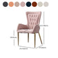 Nordic Style Metal Dining Chairs Upholstered Side Chairs for Restaurant Use Clearhalo 'Dining Chairs' 'Dining Tables & Seating' 'dining_chair' 'furn' 'furn_dining_chair' 'Furniture' 'Kitchen & Dining Furniture' 1200x1200_c2534e25-c907-47fe-a9e7-40cf9aa58e1b