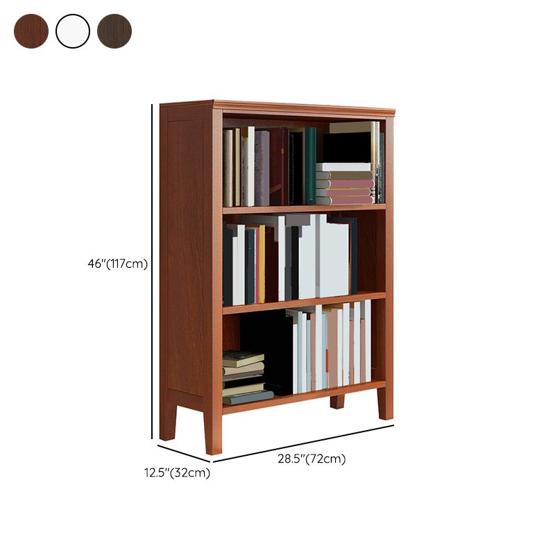 Contemporary Standard Bookcase Closed Back Wooden Bookshelf with Shelves Clearhalo 'Bookcases' 'furn' 'furn_bookcases' 'Furniture' 'Office Furniture' 1200x1200_c2554709-22d9-4189-93fe-0a3dcfda4daa