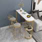 Nordic Glam Rectangle Bar Counter Dining Table Sintered Stone Table Clearhalo 'Bar Furniture' 'Bar Tables' 'bar_tables' 'furn' 'furn_bar_tables' 'Furniture' 'furniture_bar_tables' 'Kitchen & Dining Furniture' 1200x1200_c2583750-38ac-4e6b-965d-2fff64ca9c1e