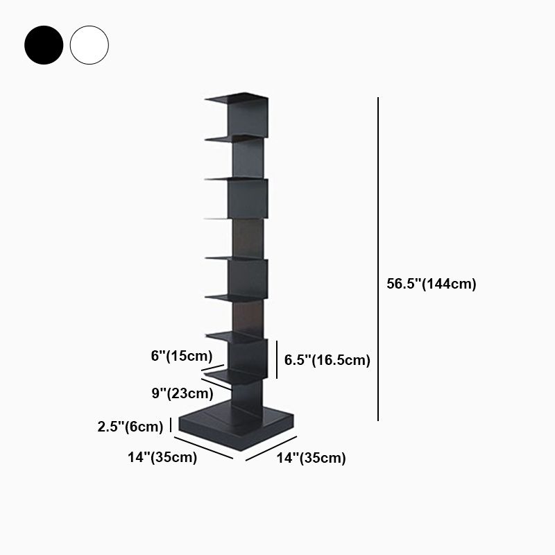 Onzichtbare boekenplank hedendaagse stijl gesloten terug boekenkast voor thuis en kantoor