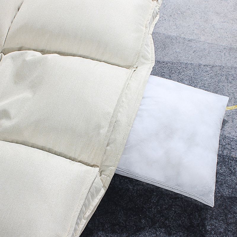 Contemporary Tight Back Convertible Sleeper Sofa 19.69"High Fabric Armless Sofa Clearhalo 'furn' 'furn_sofas' 'Furniture' 'furniture_sofas' 'kitchen' 'kitchen_sofas' 'Living Room Furniture' 'Sofa' 'sofas' 1200x1200_c2597208-aff1-4d9d-a88f-a5277f5193bf