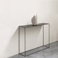 Iron Modern Console Table 31.5-inch Tall End Table with Frame Base Clearhalo 'Console Tables' 'console_tables' 'Entry & Mudroom Furniture' 'furn' 'furn_console_tables' 'Furniture' 1200x1200_c25a34ee-92d4-4a08-b8eb-2e6a8d78f05f