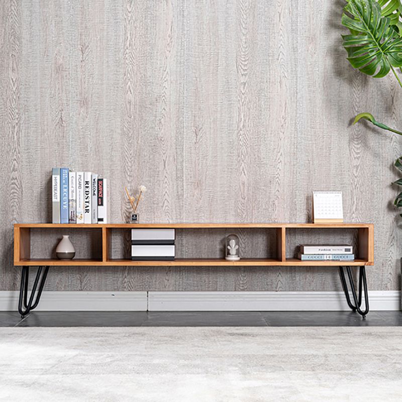 13,78 "W TV Stand Scandinavo Open Storage TV Console per soggiorno