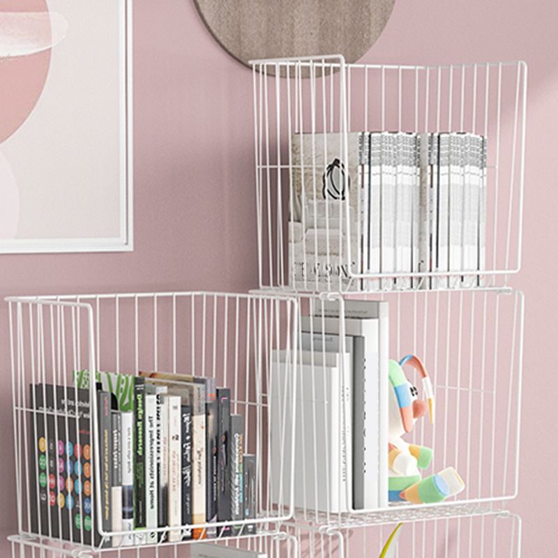 9.5" W Bookshelf Contemporary Style Bookcase with Casters for Home and Study Room Clearhalo 'Bookcases' 'furn' 'furn_bookcases' 'Furniture' 'furniture_bookcases' 'kitchen' 'kitchen_bookcases' 'Living Room Furniture' 'Office Furniture' 1200x1200_c2630360-4dae-4553-8889-70bc75358452