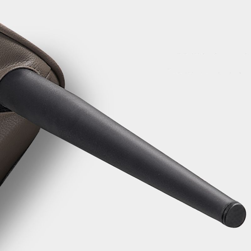 Industriële armloze eetkamerstoelen Faux Leather Wingback zijstoel