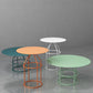 Frame 1 Coffee Table Contemporary Metal Round Cocktail Table