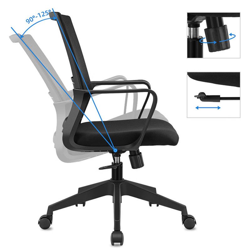 Workspace Office Chair Seat and Mesh in Black Slide Desk Chair Clearhalo 'furn' 'furn_office_chair' 'Furniture' 'Office Chairs' 'Office Furniture' 'office_chair' 1200x1200_c2641887-f51f-4b18-9e0e-b307c380b36d