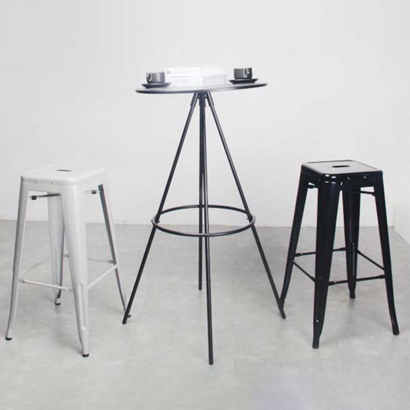 Industrial Style Bar Stools Stackable Wrought Iron Bar Cafe Metal High Chairs Clearhalo 'Bar Furniture' 'Bar Stools' 'bar_stools' 'furn' 'furn_bar_stools' 'furniture_bar_stools' 'Kitchen & Dining Furniture' 'kitchen&dining_furn' 'kitchen' 'kitchen_furn' Furniture' 1200x1200_c26444f6-ecdb-4686-8219-84afa8f6ac28