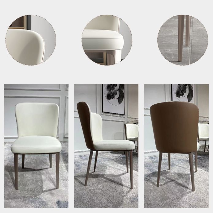 Modern Kitchen Dining Room Set with Sintered Stone Top and Gold Base Dining Furniture Clearhalo 'Dining Room Sets' 'Dining Tables & Seating' 'dining_room_set' 'furn' 'furn_dining_room_set' 'Furniture' 'furniture_dining_room_set' 'Kitchen & Dining Furniture' 'kitchen&dining_furn' 'kitchen' 1200x1200_c2684980-74c6-42af-afd8-0adb393e5eb1