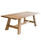 Rectangle Pine Wood Dining Table Modern Table in Nature with Wooden Trestle Base Clearhalo ' dining_table' 'Dining Tables & Seating' 'Dining Tables' 'furn' 'furn_dining_table' 'Furniture' 'furniture_dining_table' 'Kitchen & Dining Furniture' 'kitchen&dining_furn' 'kitchen' 'kitchen_dining_table' 1200x1200_c26cf9ba-6766-4f62-a630-ff667cfeedf3