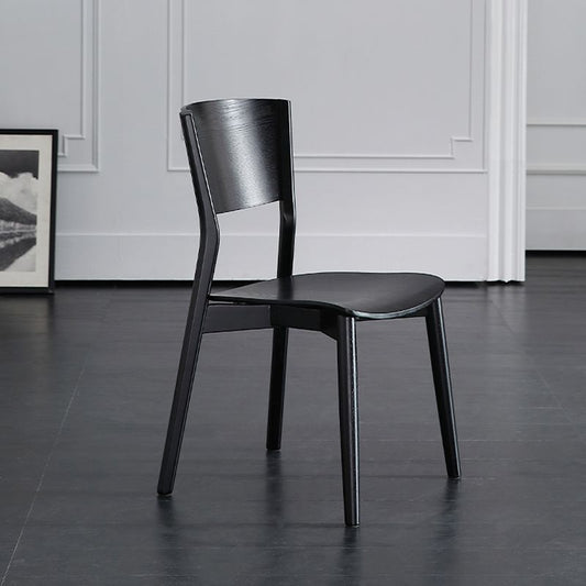 Modern Kitchen Wooden Dining Chair Open Back Dining Side Armless Chair Clearhalo ' kitchen&dining_furn' 'Dining Chairs' 'Dining Tables & Seating' 'dining_chair' 'furn' 'furn_dining_chair' 'Furniture' 'furniture_dining_chair' 'Kitchen & Dining Furniture' 'kitchen' 1200x1200_c26f0853-1452-47c2-bab3-fed77b4dfaef