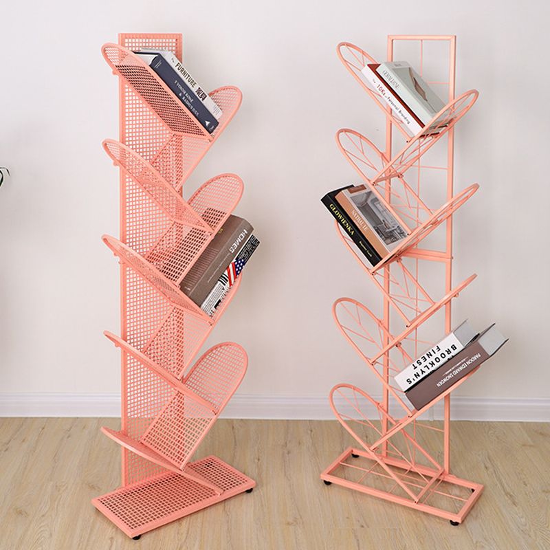 Industrial Geometric Bookcase Metal Book Shelf for Home Office Clearhalo 'Bookcases' 'furn' 'furn_bookcases' 'Furniture' 'furniture_bookcases' 'kitchen' 'kitchen_bookcases' 'Living Room Furniture' 'Office Furniture' 1200x1200_c26f1e3e-1c03-4fa9-8083-646e36c7a75b
