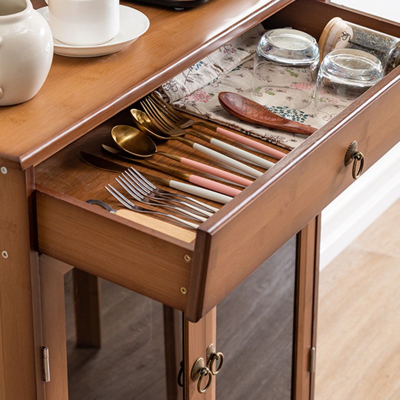 Armadio contemporaneo di stoccaggio del rettangolo in legno massimo