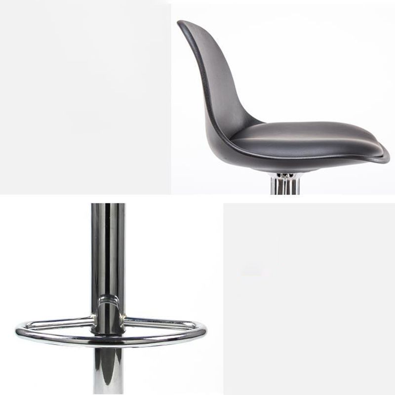Modern Style Single Bar-stool with Adjustable Height Bucket Seat for Counter Kitchen Clearhalo 'Bar Furniture' 'Bar Stools' 'bar_stools' 'furn' 'furn_bar_stools' 'furniture_bar_stools' 'Kitchen & Dining Furniture' 'kitchen&dining_furn' 'kitchen' 'kitchen_furn' Furniture' 1200x1200_c27419fb-3c65-46a0-9352-4674fda32d71