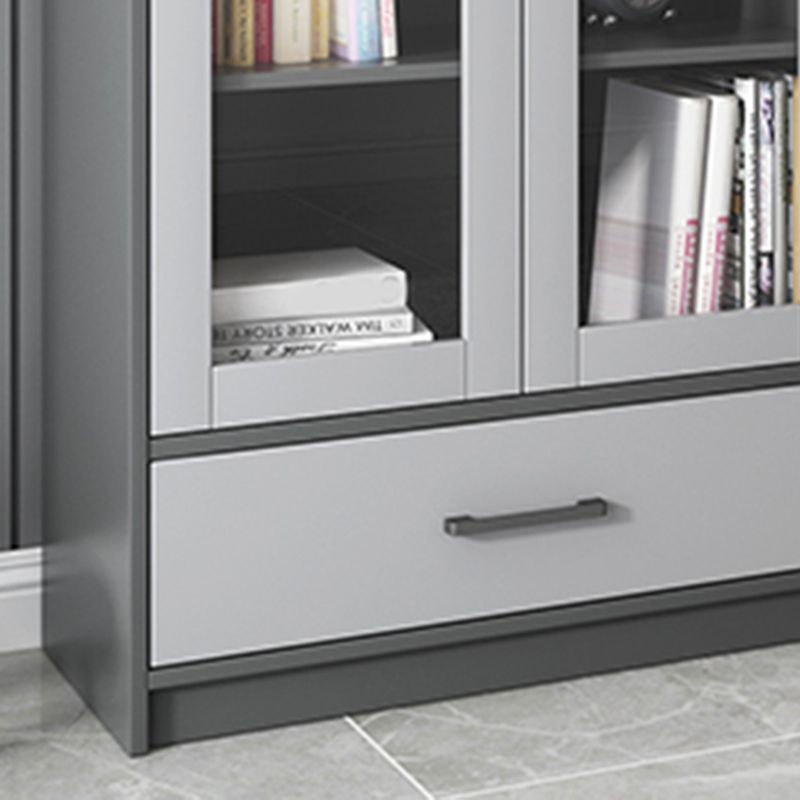 Moderno mobile in legno in legno in vetro armadio per soggiorno per soggiorno