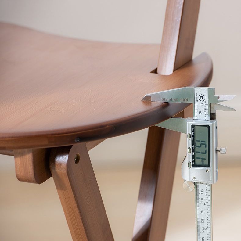 Modern Design Low Back Round Bar Stools for Home Solid Wood Bar Stool with Wood Seat Clearhalo 'Bar Furniture' 'Bar Stools' 'bar_stools' 'furn' 'furn_bar_stools' 'Furniture' 'furniture_bar_stools' 'Kitchen & Dining Furniture' 1200x1200_c27d2c79-18f4-46b6-8bd0-c96ecbf00e59