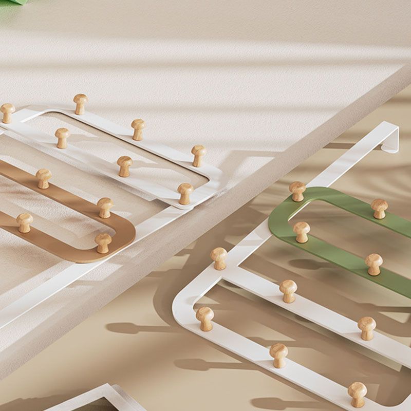 Metal Coat Hanger Contemporary Simple Home Wall Hanging Coat Rack Clearhalo 'Entry & Mudroom Furniture' 'furn' 'furn_hall_tree_coat_racks' 'Furniture' 'Hall Trees & Coat Racks' 'hall_tree_coat_racks' 1200x1200_c27eff4c-2fa7-40a8-9492-f3d6cb8a79a0