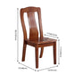Traditional Solid Wood Dining Room Chair Slat Back Side Chair for Home Clearhalo ' kitchen&dining_furn' 'Dining Chairs' 'Dining Tables & Seating' 'dining_chair' 'furn' 'furn_dining_chair' 'Furniture' 'furniture_dining_chair' 'Kitchen & Dining Furniture' 'kitchen' 1200x1200_c27fcc1d-ae12-4eb2-81d0-6bc5e26f3c64