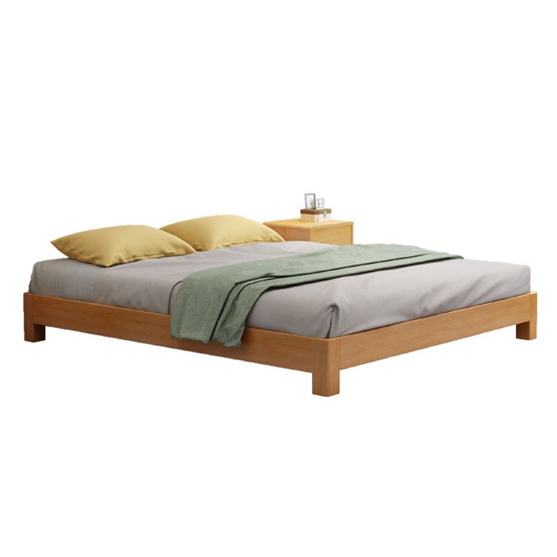 Modern Bed Frame Mattress Included Bed with Custom Four Legs Clearhalo 'Bedroom Furniture' 'Beds' 'furn' 'furn_beds' 'Furniture' 1200x1200_c27fffcf-67eb-43c6-accb-f302a70b4c12