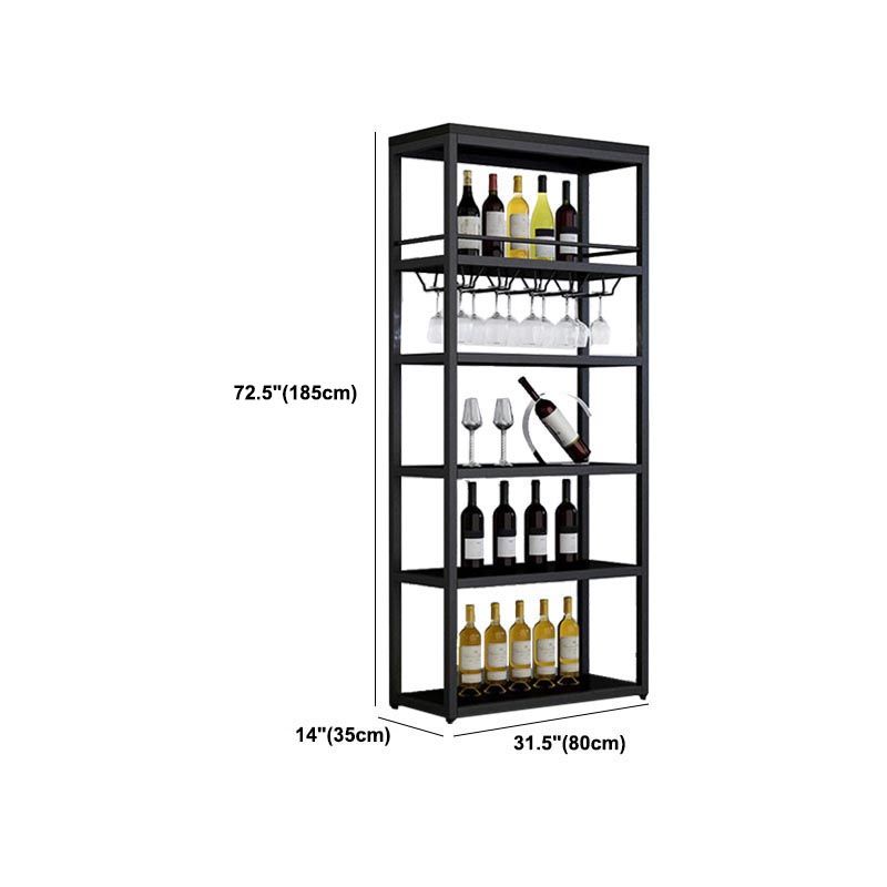 Modern Floor Wine Glass Stemware Rack Holder Metal Wine Rack Clearhalo 'furn' 'furn_wine_racks' 'Furniture' 'Kitchen & Dining Furniture' 'Wine Racks' 'wine_racks' 1200x1200_c28034dc-87f6-4a21-b8cd-5a143a25eea0