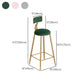 Glam 1/3 Pieces Bar Table Set Rectangle Stone Counter Table with Stools for Milk Tea Shop Clearhalo 'Bar Furniture' 'furn' 'furn_home_bar_bar_sets' 'Furniture' 'Home Bars & Bar Sets' 'home_bar_bar_sets' 'Kitchen & Dining Furniture' 1200x1200_c2817762-da93-47c3-8b9e-6548e74cb3f2