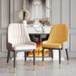 Glam Style Dining Chair Leather Parsons Side Chair for Living Room Clearhalo 'Dining Chairs' 'Dining Tables & Seating' 'dining_chair' 'furn' 'furn_dining_chair' 'Furniture' 'Kitchen & Dining Furniture' 1200x1200_c2830c8e-6136-4d63-a8b9-0badb27c2d1a