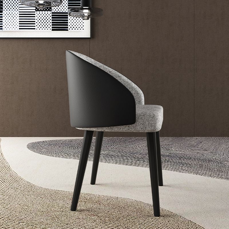 Modern Wood Dining Room Chair Armless Upholstered Side Chairs for Home Use Clearhalo ' kitchen&dining_furn' 'Dining Chairs' 'Dining Tables & Seating' 'dining_chair' 'furn' 'furn_dining_chair' 'Furniture' 'furniture_dining_chair' 'Kitchen & Dining Furniture' 'kitchen' 1200x1200_c287f5e3-0d47-49b7-b353-a26427a66605