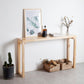 Industrial Rectangle Bistro Bar Desk Pine Solid Wood Bistro Table with Sled Base Clearhalo 'Bar Furniture' 'Bar Tables' 'bar_tables' 'furn' 'furn_bar_tables' 'Furniture' 'Kitchen & Dining Furniture' 1200x1200_c2881091-8f7b-436d-8075-106fed4cc0cc