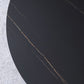 Luxury Sintered Stone Dining Table Single Pedestal Base Round Table for Home Clearhalo ' dining_table' 'Dining Tables & Seating' 'Dining Tables' 'furn' 'furn_dining_table' 'Furniture' 'furniture_dining_table' 'Kitchen & Dining Furniture' 'kitchen&dining_furn' 'kitchen' 'kitchen_dining_table' 1200x1200_c28920d4-6d5f-40db-bfea-456600efb6a7