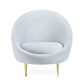 Basic Four Leg Balloon Chair Living Room Chair with Gold Tone Legs Clearhalo 'Accent Chairs' 'accent_chairs' 'Chairs & Seating' 'furn' 'furn_accent_chairs' 'Furniture' 'Living Room Furniture' 1200x1200_c28944b3-915b-416d-bd7a-3c0b9d6aebd4